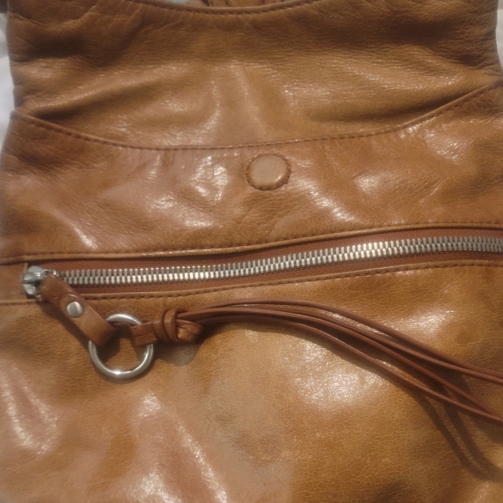 Hobo In The Original Crossbody Leather Brown Bag Convertible Adjustable